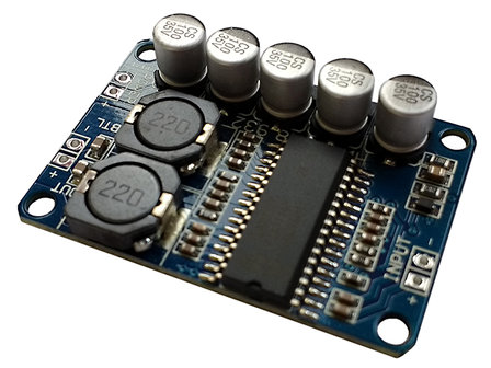  15W 4-8Ohm TDA8932 Chip Micro Mono Amplificateur Imprimer 10 ~ 24V / DC