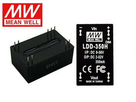Mean Well LDD-350H DC-DC-Abw&auml;rts-Konstantstrom (CC)-LED-Treiber