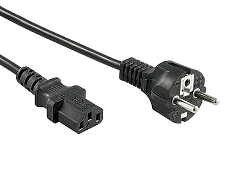 Appliance cord with C13 Connection plug Various lengths