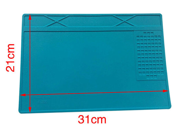 Heat Resistant A4 Silicone Solder and Hot Melt Adhesive Mat