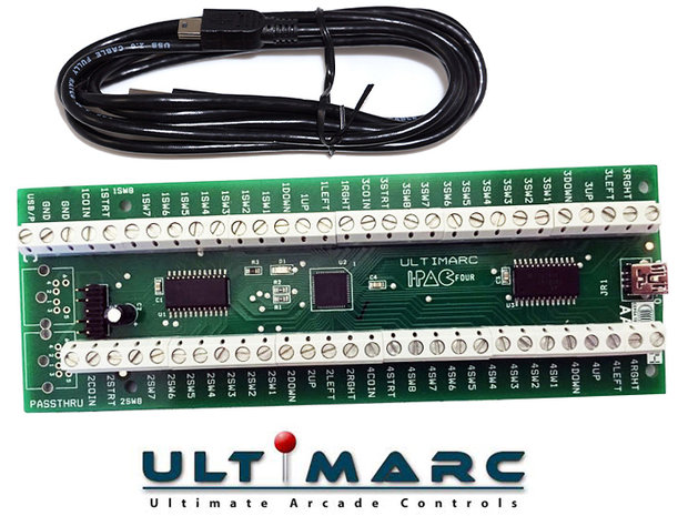  Ultimarc I-PAC 4 Tastatur-Encoder USB-Schnittstelle