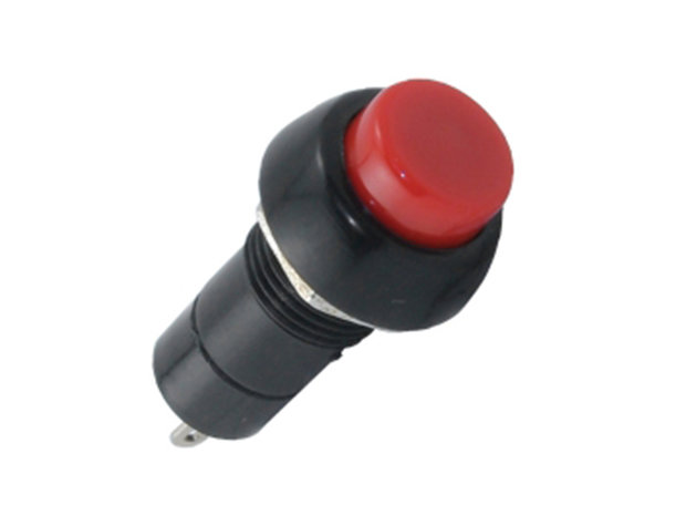 Suzo Happ Mini bouton poussoir momentané rouge pour arcade, flipper, jukebox etc.