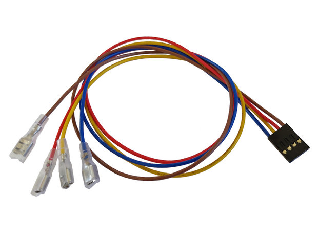   40cm 4-pin GPIO Dupont Harness with 4.8mm Button/Joystick Connectors