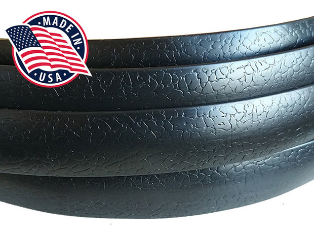 19mm T-Molding Leather Look 3/4 inch Black