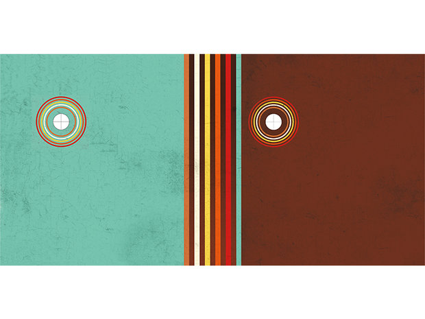 Arcade Bartop + Onderstel Vinyl Stickerset 'Arcade Classics' Design