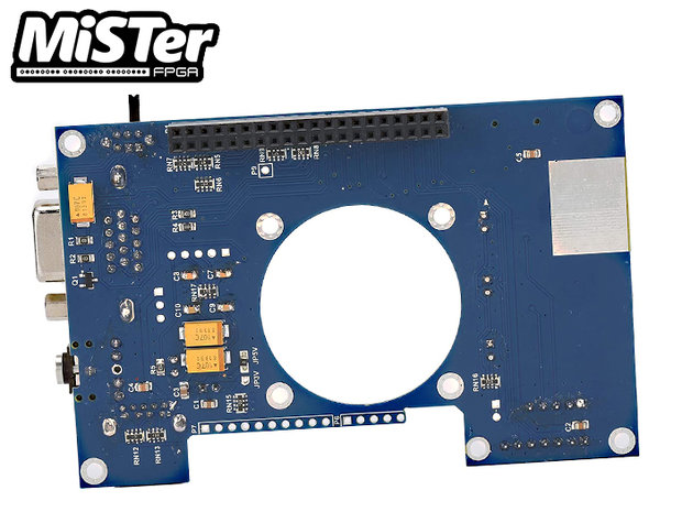 MiSTer FPGA IO Board mit Lüfterkühlung für Terasic DE10-Nano