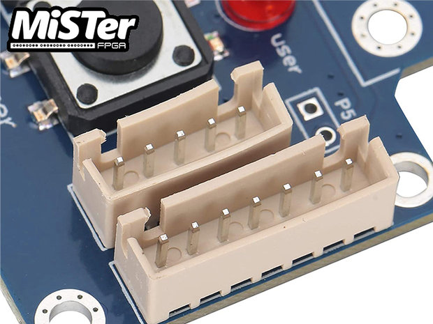 MiSTer FPGA IO Board met Ventilator Koeling voor Terasic DE10-Nano