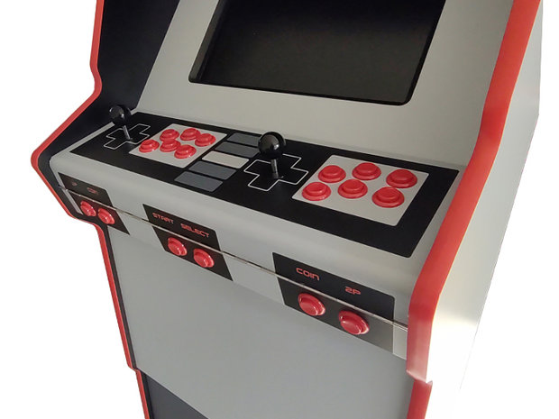 Premium 2-Player Up-Right Arcade'Cabinet 'HapPiNESs Edition'