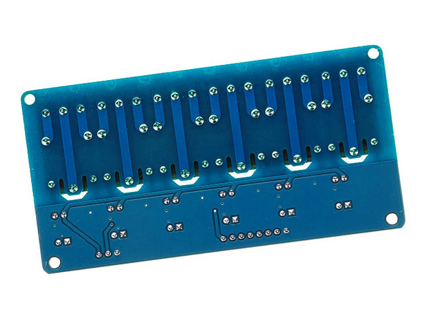 Relais optocoupleur de carte de module de relais 5 V à 6 canaux pour Arduino, Raspberry Pi, pcDuino, entre autres