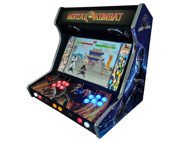 Premium Wide Body Bartop 'Mortal Kombat' Multi Platform Gaming System 