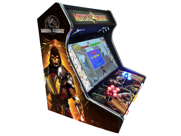 Système de jeu multiplateforme Premium Wide Body Bartop 'Mortal Kombat'