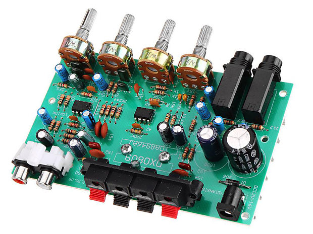 2x 40W Built-in Amplifier Module with TDA 8944/8946 Chipset 12V/DC 2A