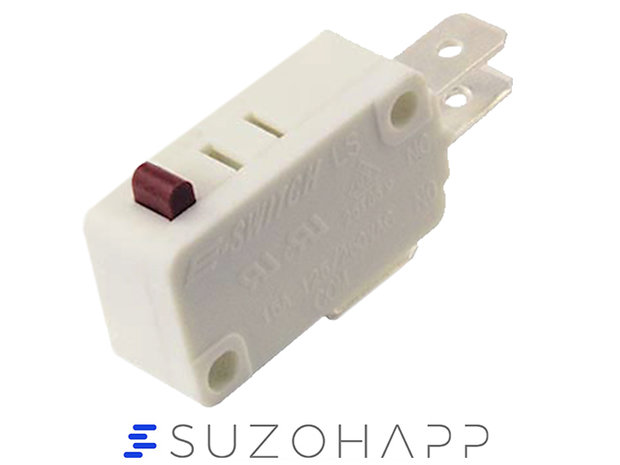 Suzo Happ E-Switch 50gr. Microswitch met 6,3mm Aansluitterminals NO/NC