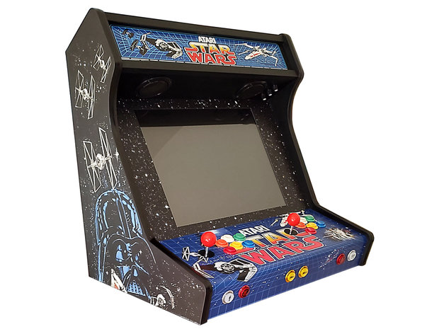 Premium WBE Bartop Arcade 'Star Wars' avec système de jeu multiplateforme