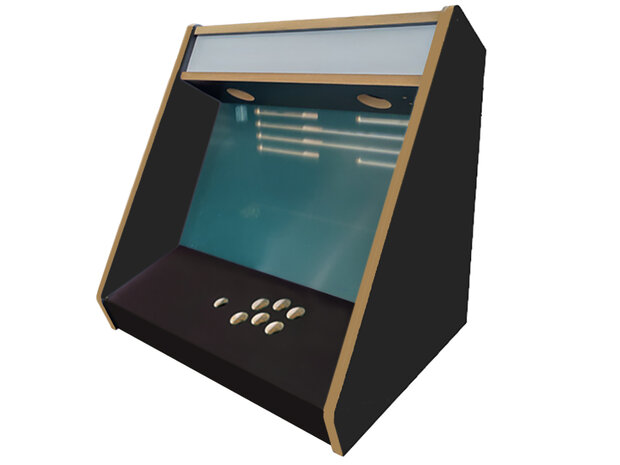 1-player SBE PyraMid Arcade Bartop Construction Kit