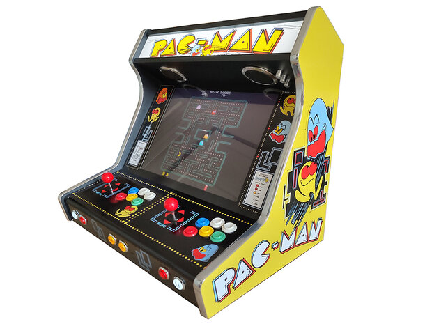 Premium WBE Arcade Bartop kabinet 'Pac-Man' Multi Platform Gaming systeem 