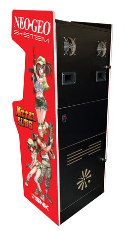 2-Player Almighty 'NEO-GEO / Metal Slug' Custom Upright Arcade Cabinet