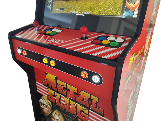 Meuble arcade vertical personnalisé Almighty 'NEO-GEO / Metal Slug' à 2 joueurs 