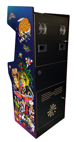 Almighty 'Multicade' Deep Blue Upright Arcade Cabinet für 2 Spieler