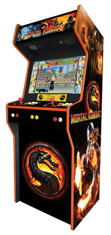 2-Player Almighty 'Mortal Kombat' Upright Arcade Cabinet