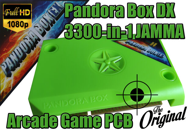 Carte PCB de jeu d'arcade JAMMA Box EX 3300-en-1 de Pandora Box