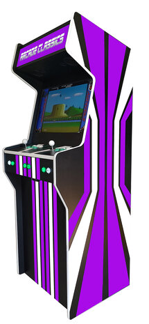2-Player Almighty Upright Arcadekast 'Arcade Classics Design Series' Met Eigen Kleurkeuze!