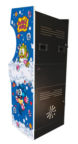 Cabinet d'arcade vidéo vertical personnalisé Almighty 'Bubble Bobble' à 2 joueurs 