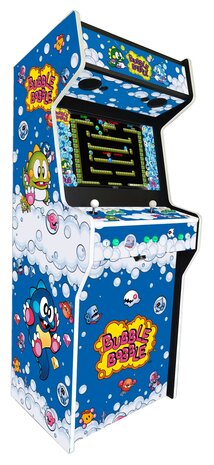 Cabinet d'arcade vidéo vertical personnalisé Almighty 'Bubble Bobble' à 2 joueurs 