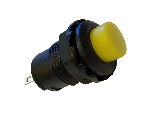 Mini On/Off Switch 250V 1.5A Yellow