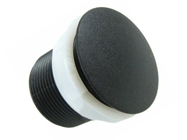 Capuchon pour trous de bouton-poussoir 24-26mm / Bouton blanc