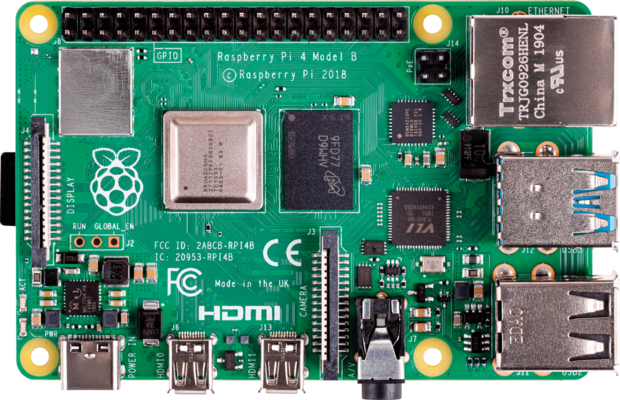 Raspberry Pi 4 Model B 4GB Kit met Batocera Frontend ,12.000+ games, 128GB Samsung EVO SD kaart    