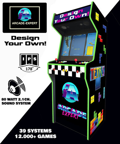 'Almighty' Custom Design Upright Arcade Cabinet für 2 Spieler