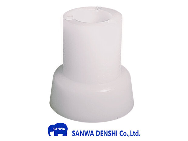 Sanwa JLF-P-W 16,2mm Oversized Nylon Actuator Wit Voor Sanwa JLF en JLX Serie Joysticks