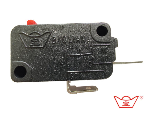 Baolian Game Switch 150gr. Heavy Duty Microswitch, N.O. 3A 125/250VAC  