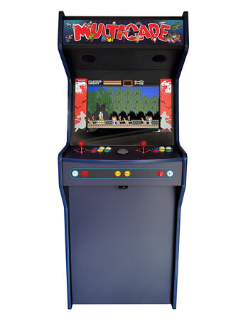 2-Player Almighty 'Multicade' Arcadekast Paars/Blauw