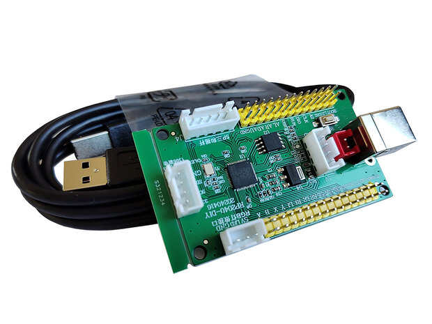 RP2040-PICO Multi System Interface Board Met RGB Voor PS3, PS4, Switch, Raspberry Pi, Android en PC  