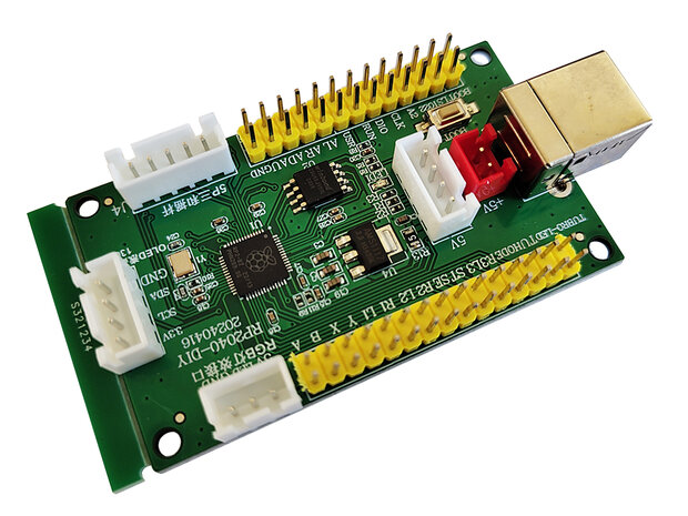 RP2040-PICO Multi System Interface Board Met RGB Voor PS3, PS4, Switch, Raspberry Pi, Android en PC  