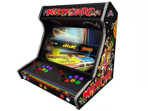 Arcade Bartop à 2 joueurs Premium Wide Body Extended (WBE)