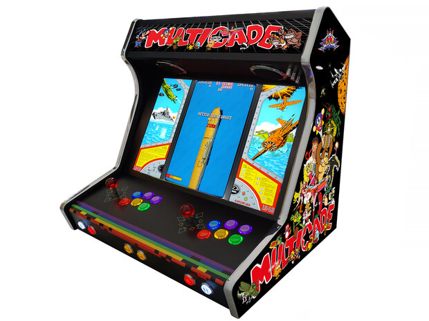 Arcade Bartop à 2 joueurs Premium Wide Body Extended (WBE)