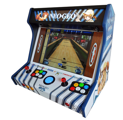 Premium UWBE NEO-GEO 2-player Arcade Bartop Cabinet