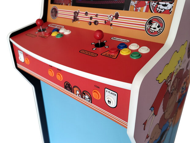 2-Player Almighty 'Donkey Kong' Remastered Custom Upright Arcadekast TKG4 Blauw