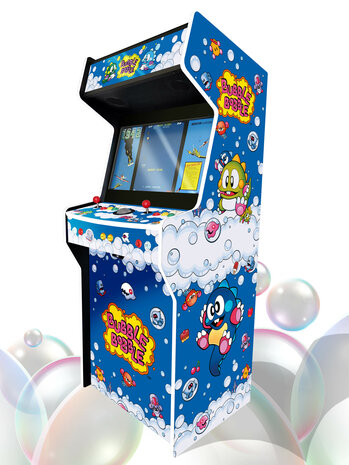 2-Player Almighty 'Bubble Bobble' Custom Upright Arcadekast 