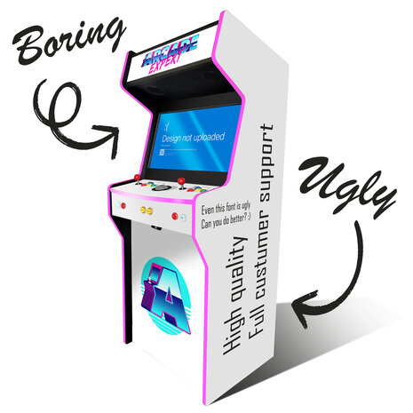 2-Player 'Almighty' Super Custom Upright Arcadekast