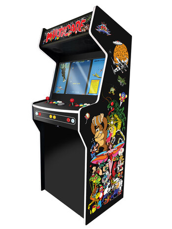 2-Player Almighty 'Multicade Zwart' Custom Upright Arcadekast