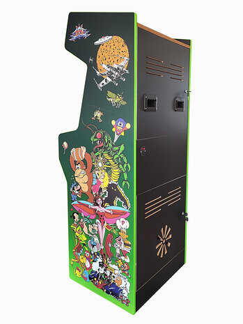2-Player Almighty 'Multicade Groen' Custom Upright Arcadekast