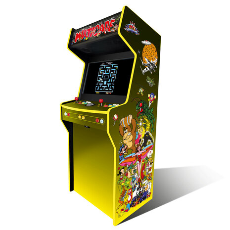 Custom 2-Player Premium Almighty Upright Arcade Cabinet 'Multicade' Color Edition