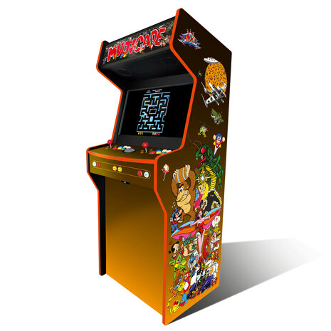 Custom 2-Player Premium Almighty Upright Arcade Cabinet 'Multicade' Color Edition