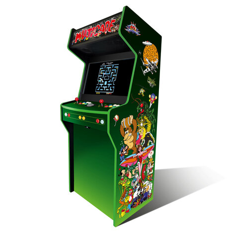 Custom 2-Player Premium Almighty Upright Arcade Cabinet 'Multicade' Color Edition