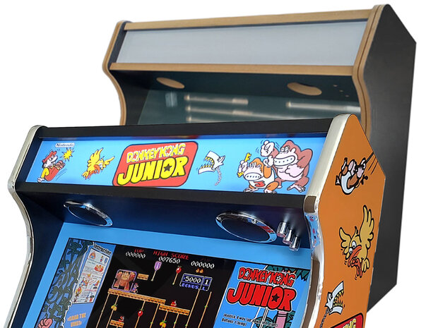 Set Zelfklevende Marquee Afwerkprofielen voor U-WBE Bartop Arcadekast