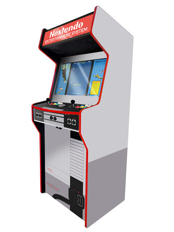 2-Player Almighty 'Nextendo' Custom Upright Arcadekast 